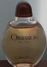 Calvin Klein Obsession for Men .5 Fl Oz 15 ml Cologne Vintage EDT Classic Splash picture