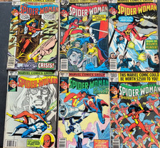Lot Of 6 Spider-Woman Marvel Comic Books Bronze Age picture