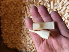 100 PC PLASTIC BEIGE CIGAR HOLDER MOUTHPIECE TIP,  THE ORIGINAL U.S.A. NOS picture