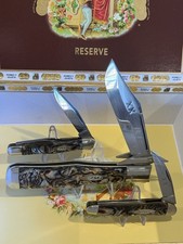 1992 Case XX Classics Caramel Swirl Jumbo Cheetah Coke Bottle Whittler 71050L 🔥 picture