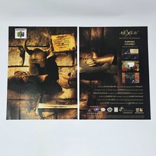 Hexen Nintendo 64 N64 Sega Saturn Sony PS1 Decaying Print Ad/Poster Promo Art picture