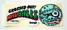 Vtg Grossed Out Madballs Cartoon TV Show Patch NOS 1986 Vending Machine Prize picture