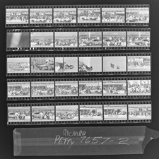Richard Petty Vintage Negative Strips 35mm 1970's STP #43 Race Car A30 picture