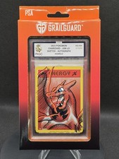 🔥 Charizard Hand-Drawn Sketch by Jon Lo ✍🏻 – MGC – AUTHENTIC + GrailGuard PRO picture