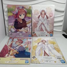 The Quintessential Quintuplets Illustration Art Board Lot Of 4 B 10-1/4x7-1/4 picture