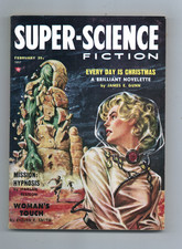 Super-Science Fiction Pulp Vol. 1 #2 VF+ 8.5 1957 picture
