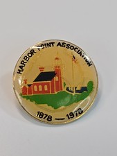 Harbor Point Association 1878-1978 Lapel Pin Harbor Springs Michigan 100 Years picture