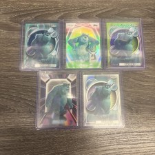 2026 Topps Chrome/Neon Sulley 5 Card Lot - Monster Inc Movie /125 /175 /199  picture
