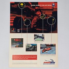 Newman Haas Racing PlayStation PS1 Last Detail Print Ad/Poster picture