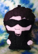 Handmade Felt Applique Ornament Inspired by U2 Actung Baby Zoo TV Bono The Fly picture