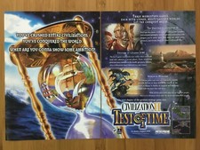 Civilization II 2: Test of Time PC 1999 Print Ad/Poster Official Big Box Promo picture