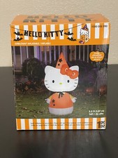 2014 Gemmy Hello Kitty Witch Halloween Airblown Inflatable 3.5’ Yard Decoration picture