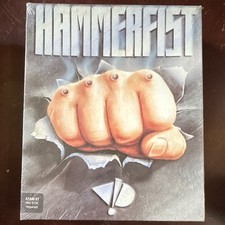 Hammerfist Activision Atari ST Action & Arcade Game 1989 - Unopened - CIB picture