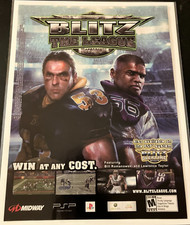 Blitz: The League by Midway - Vintage Football Gaming Print Ad / Wall Art picture