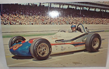 1950's Postcard Indianapolis IN Indiana 500 MILE SPEEDWAY Auto Racing P Jones picture