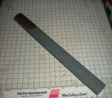 #190  Vintage Silicon Carbide Scythe Stone Carborundum 10x1x1/2 inches picture