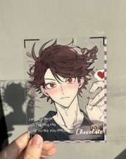 Haikyuu Oikawa Tooru Cosplay Acrylic HD Beautiful Transparent Card Gifts picture