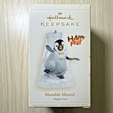 Happy Feet Mumble Moves Hallmark Keepsake Christmas Holiday 2006 Ornament picture