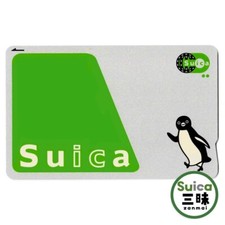 ¥500 pre-charged ¥500 deposit Suica JR Transportation IC card with tracking # picture