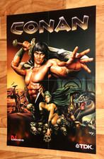Knights of the Temple Infernal Crusade / Conan PS2 GameCube Vintage Poster picture