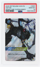 2025 RIFTBOUND ORIGINS #308* VIKTOR SIGNATURE OVERNUMBER PSA 10 picture