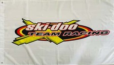 SKI-DOO X TEAM RACING SNOWMOBILES 3x5ft FLAG BANNER MAN CAVE GARAGE picture
