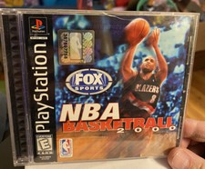 Nba Basketball 2000 Fox Sports Sony Playstation 1 PS1 PSX Complete With Manual picture