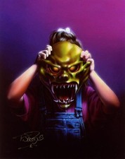 TIM JACOBUS SIGNED 8x10 PHOTO CELEBRATED RL STINE GOOSEBUMPS ARTIST BECKETT BAS picture