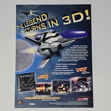 R Type Delta PlayStation PS1 Authentic Magazine Ad picture