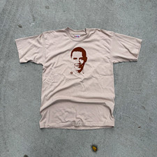 Vintage Bayside Obama '08 Barack Obama 2008 Campaign 100% Cotton T-Shirt Size L picture