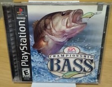 Championship Bass Sony PlayStation 1 Factory Sealed PS1 picture