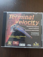 Terminal Velocity (PC, 1995) Tested Working Jewel Case Shareware picture