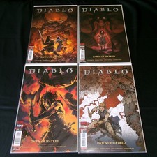 DIABLO: Dawn Of Hatred #1 2 3 4 Complete 1st print Set Titan Comics 2026 NM picture