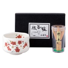 Waraku Fuuka Japanese Traditional Mino Ware Handcrafted Small, Kohiki Ume picture