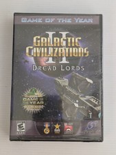 Galactic Civilizations II 2 Dread Lords Game of the Year Ed. PC DVD ROM NIB picture