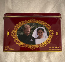 Duke & Duchess of Sussex English Breakfast Tea Tin 40 Teabags 80g May 2018 picture