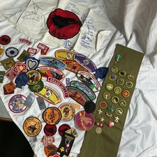 Collection Of Vintage Boy Scouts Of America Memorabilia Over 50 pieces picture