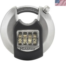 Ultimate Outdoor Disc Padlock with Customizable Combination & picture