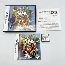 The Sims 2: Pets (Nintendo DS, 2006) Complete W/Manual Tested Works picture