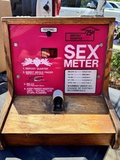 Sex Meter Cupid Quarter Coin Operated Impulse Game Test Your Sexual Chemistry picture