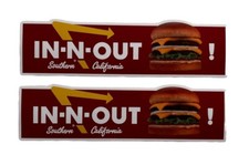 BURGER STICKER Set Of Shake Shack Burgers Stickers Fast Food Decals OC Canes picture