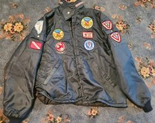 Vintage Rare 4477th Tes Patch Steampunk Jacket Las Vegas Olympics Diving Tonopah picture