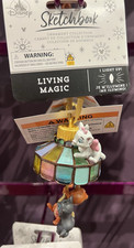 Disney Parks 2025 The Aristocats Marie Light Up Lamp Sketchbook Ornament NEW picture