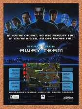 Star Trek Away Team PC Original 2002 Ad - Activision Video Game Promo picture