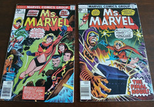 Ms. Marvel Lot -- #1 & 4 -- Vol. 1 -- Marvel Comics -- FN picture