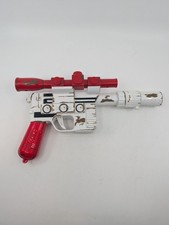 Vintage 1997 Tiger Electronics Star Wars White Blaster Gun Tested Han Solo LFL picture