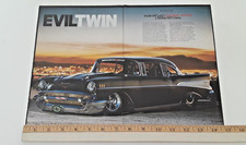 JEFF LUTZ 1957 CHEVROLET - EVIL TWIN - 2015 ARTICLE picture