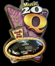 20 Questions Handheld Music Rock & Pop 20 Q New Sealed 2006 Electronic Battery picture