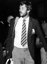 England cricket captain Ian Botham at London's Heathrow airport to- Old Photo picture