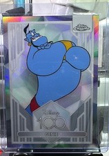 2023 Topps Chrome Disney 100 Years Genie Silver Refractor picture